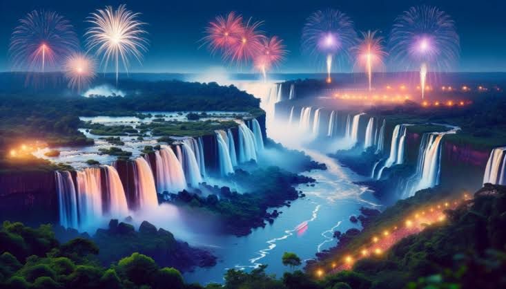 Réveillon em Foz do Iguaçu 2026 terá shows na Praça da Paz