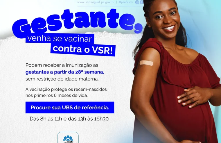 Vacinação contra VSR: São Miguel amplia proteção às gestantes