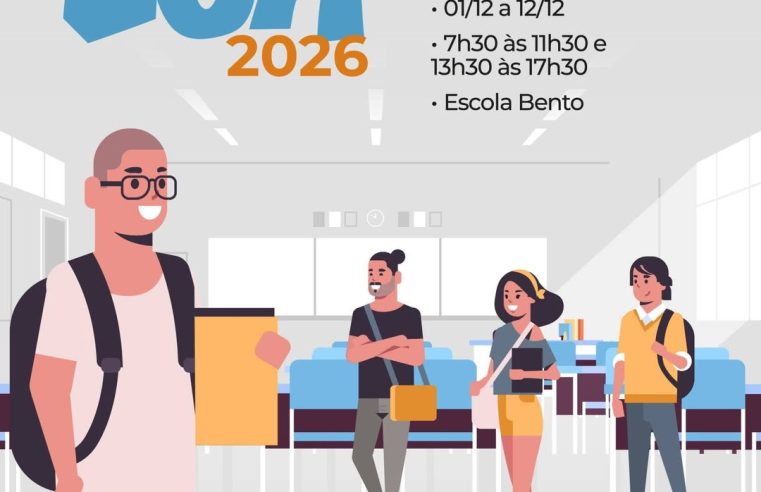 Matrículas EJA Marechal Cândido Rondon 2026 abertas