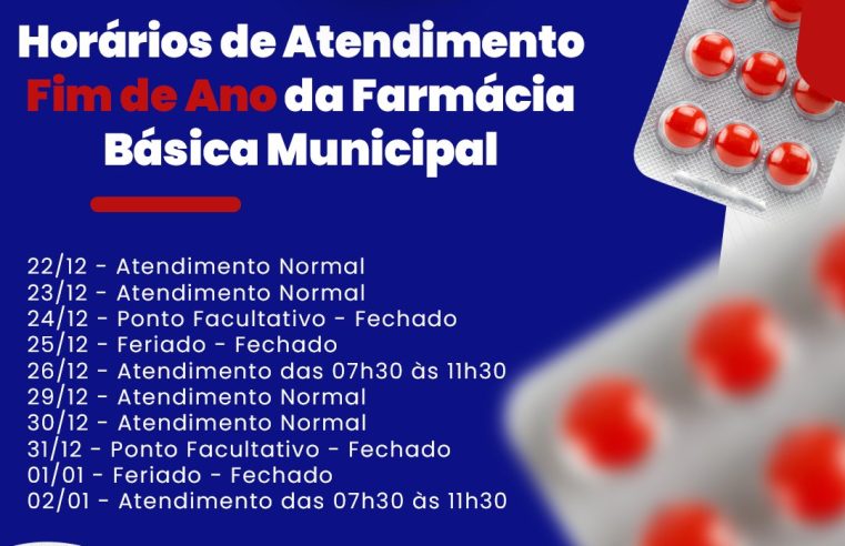 Horário Farmácia Básica Guaíra: confira serviços no fim de ano