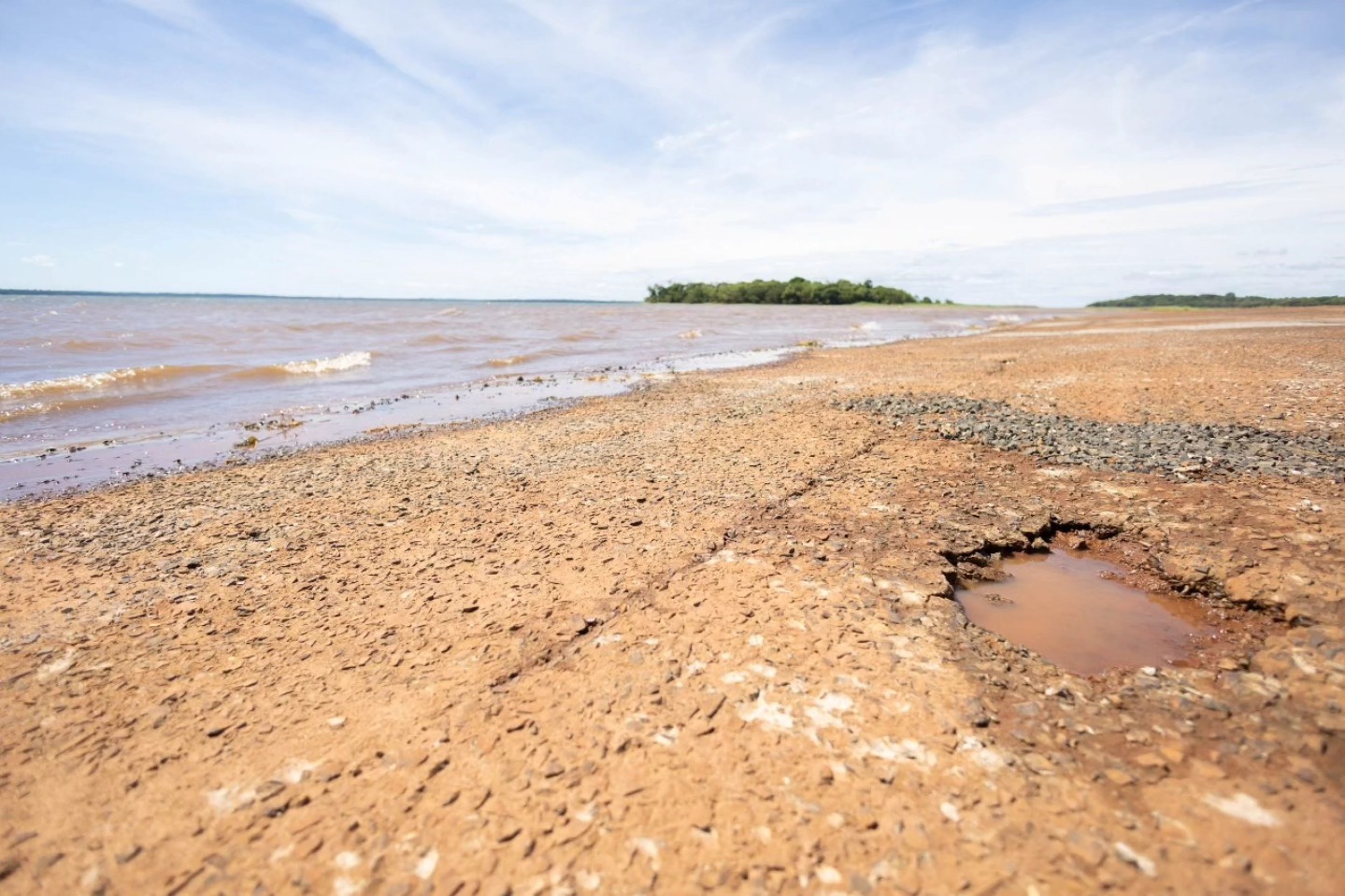 Obras de revitalização no Terminal Turístico Alvorada Itaipu