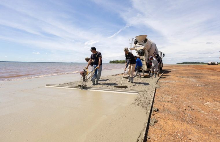 Revitalização da Prainha avança em Santa Terezinha