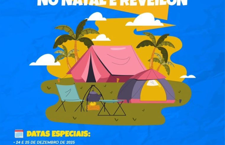 Camping no Terminal Turístico Alvorada de Itaipu é liberado no Natal e Réveillon