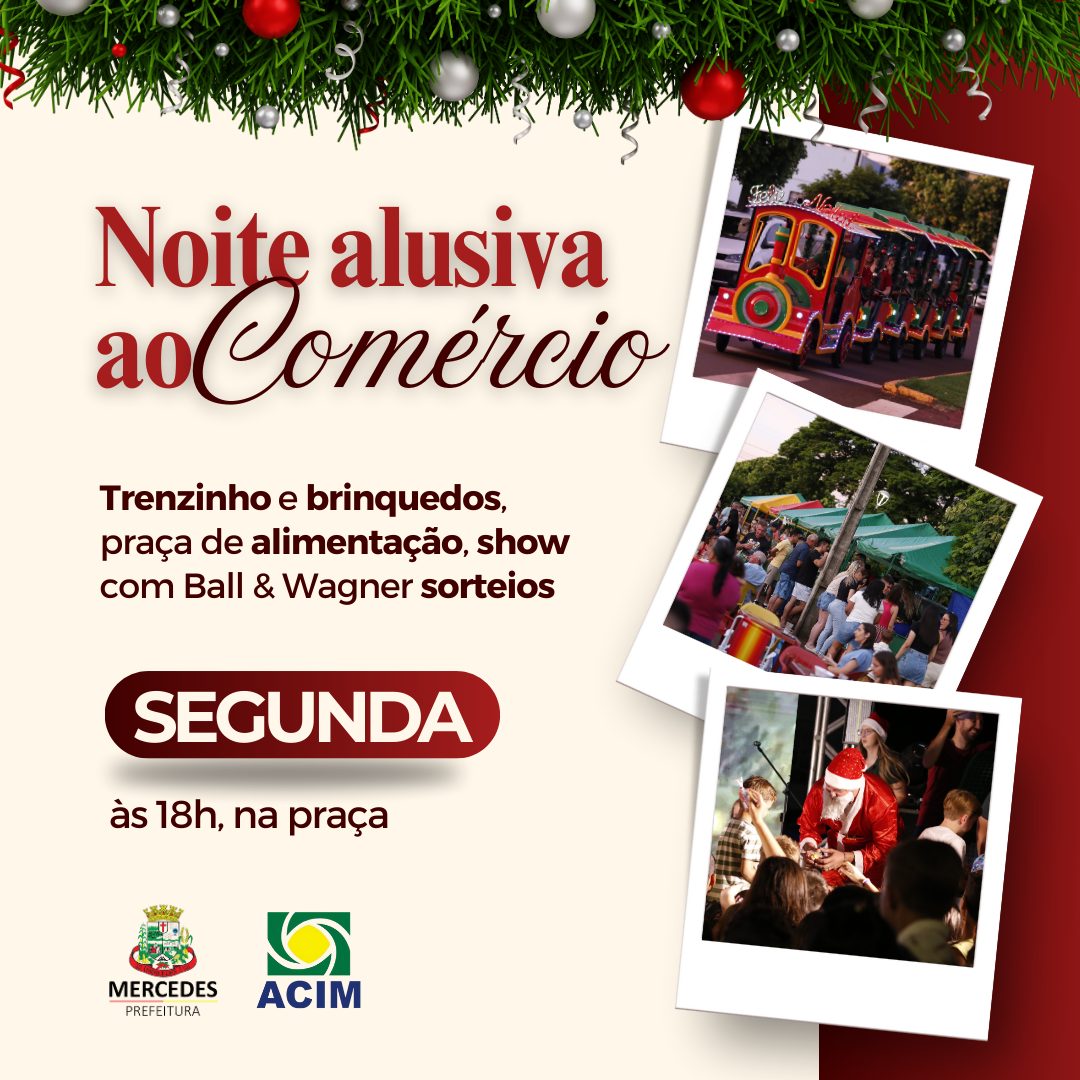 Natal em Mercedes movimenta a praça nesta segunda