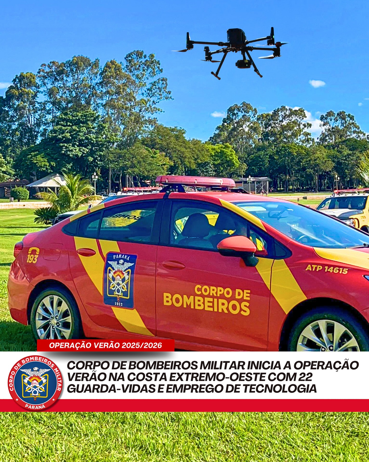 Operação Verão Costa Extremo-Oeste reforça segurança no Lago