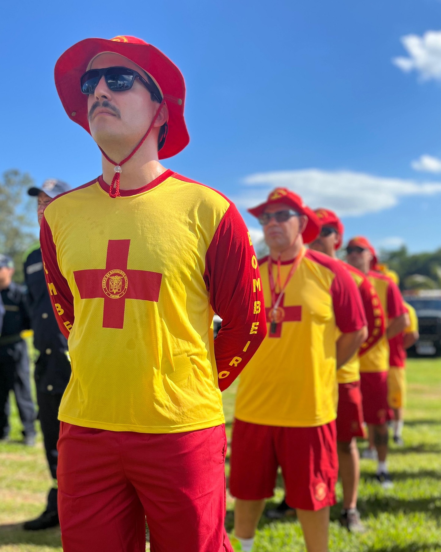 Guarda-vidas atuando na Operação Verão Costa Extremo-Oeste