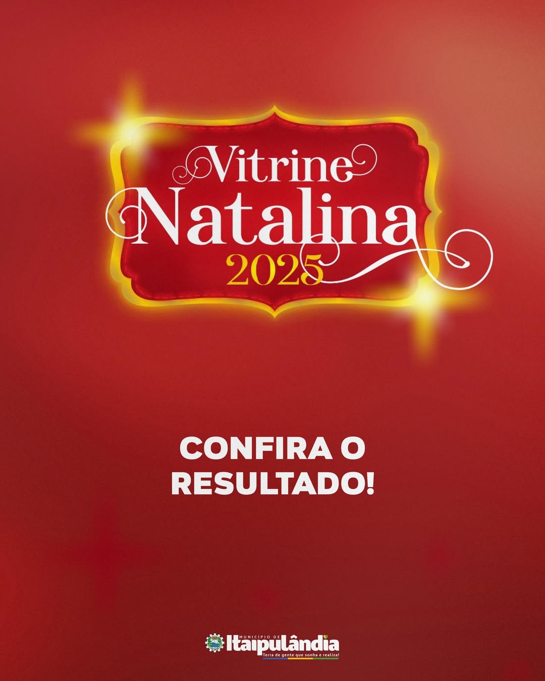 Concurso Vitrine Natalina: Veja os Vencedores de Itaipulândia