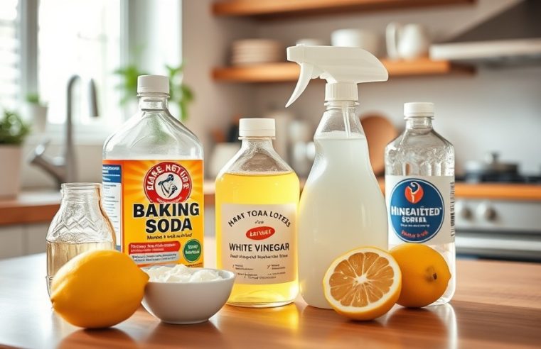 Economize Agora! 7 Receitas de Produtos Caseiros para Limpeza