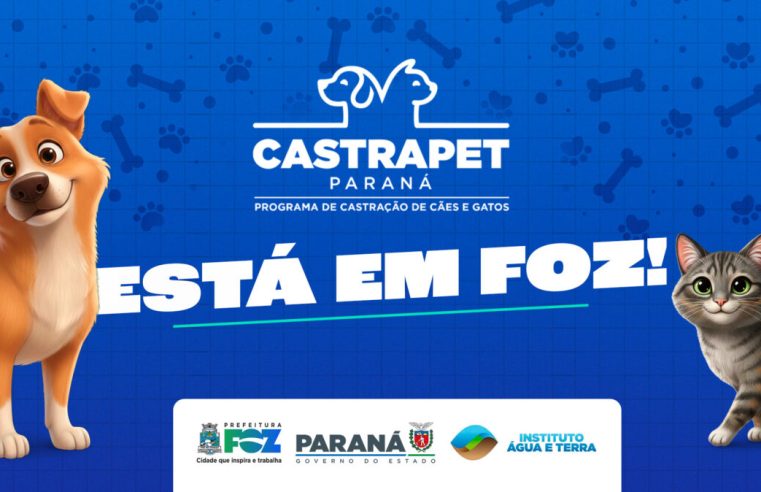 Castrapet realiza 1.000 castrações gratuitas em Foz do Iguaçu