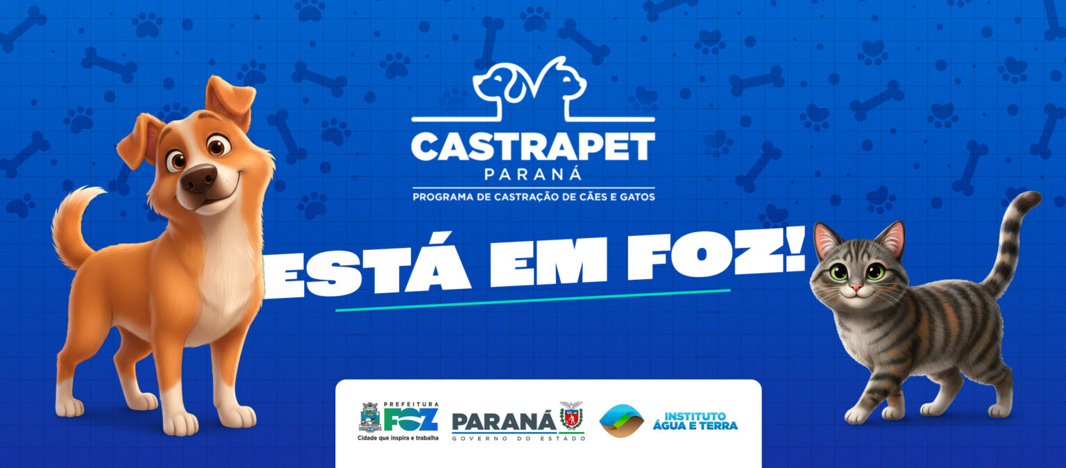 Castrapet realiza 1.000 castrações gratuitas em Foz do Iguaçu