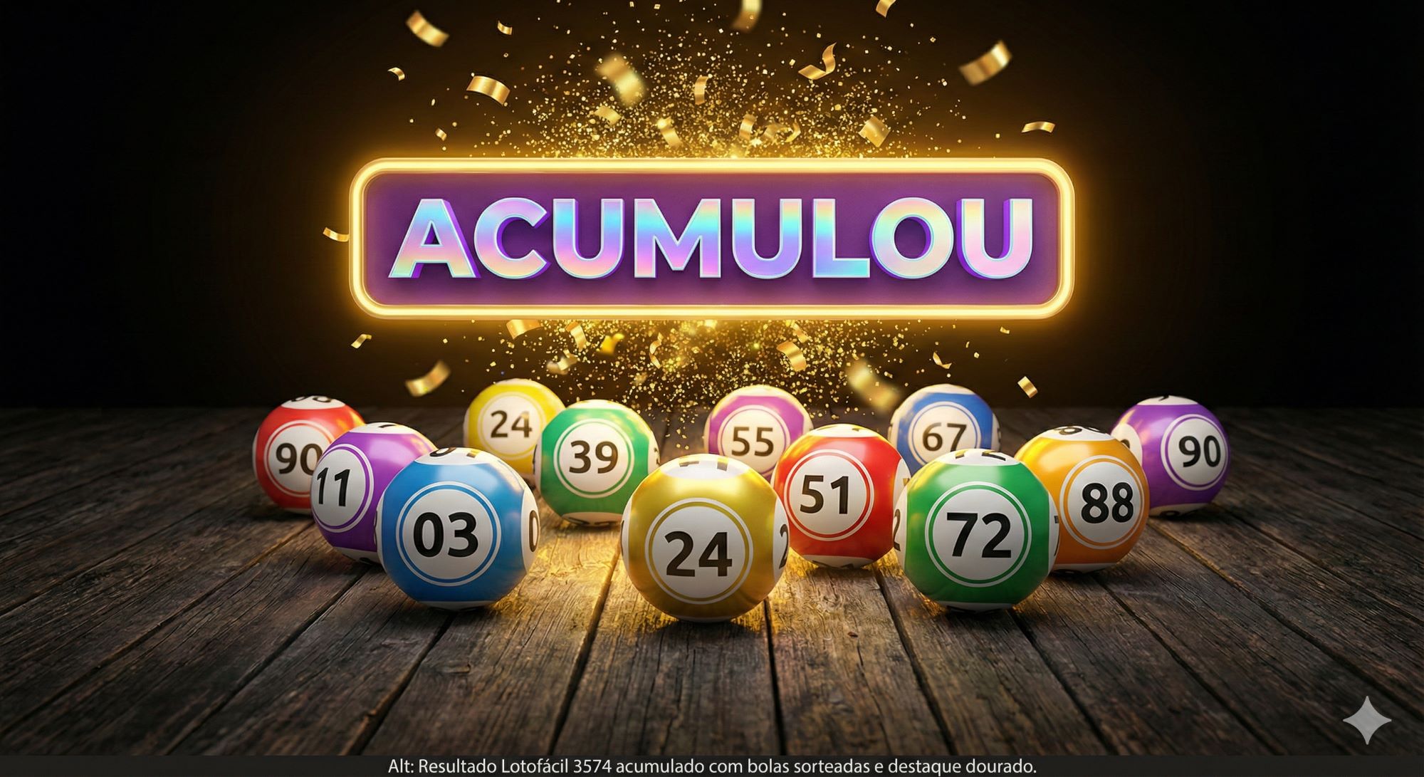 Resultado Lotofácil 3574: Prêmio Acumula! Veja os Números