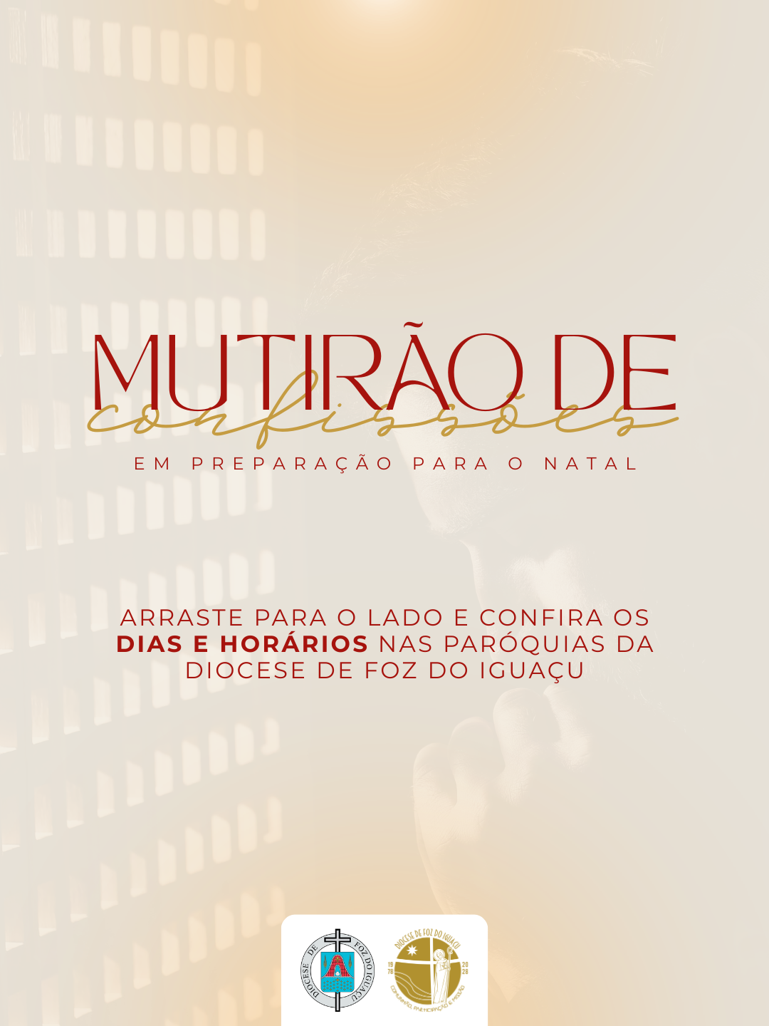 Mutirão de Confissões 2025 reúne fiéis em preparação para o Natal