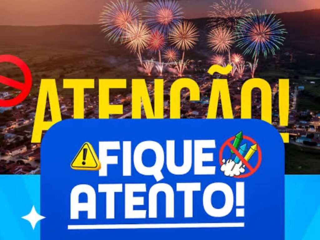 Fogos de artifício com estampido são proibidos em Foz