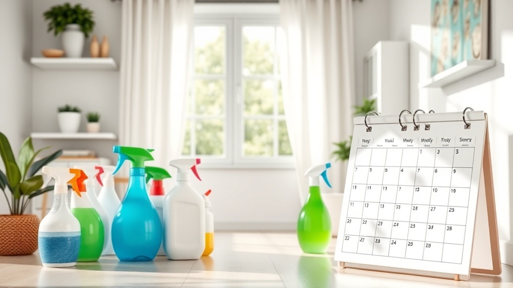 Crie Sua Rotina de Faxina Semanal e Mantenha a Casa Impecável!