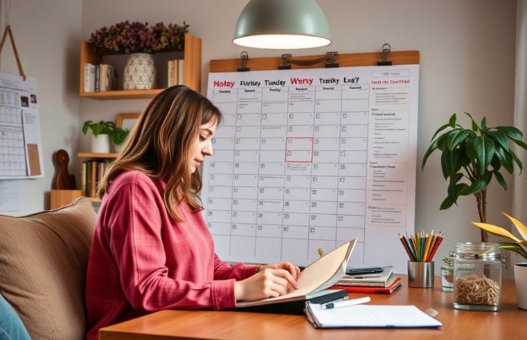7 Passos para uma Rotina Doméstica Sem Estresse na Semana