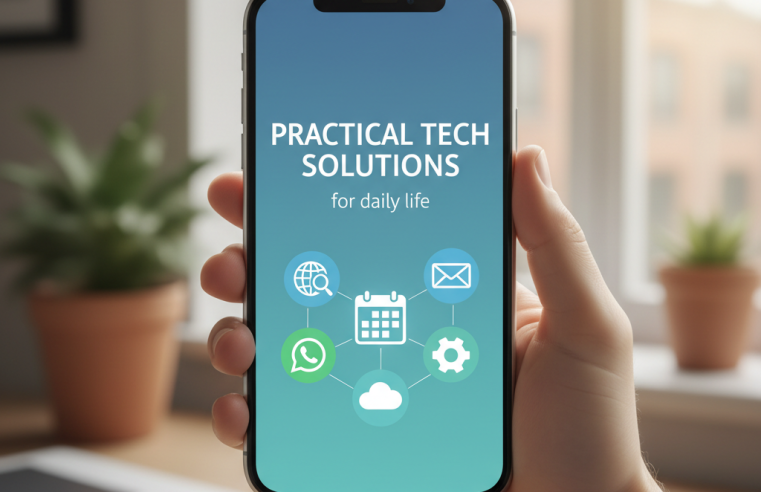 7 Soluções Tecnológicas Práticas para Facilitar Seu Dia a Dia no Celular