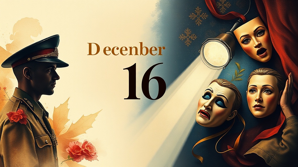 16 de Dezembro: Celebração do Reservista, Teatro Amador e Santa Adelaide