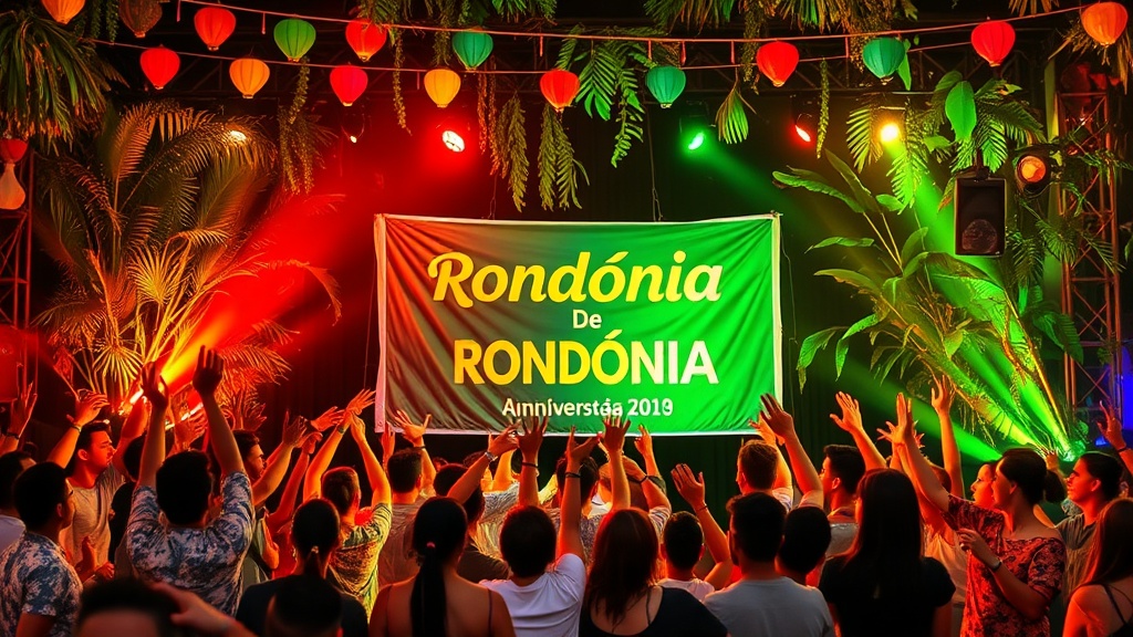 Rondônia em Festa: Celebrando a Criação de um Gigante Amazônico!
