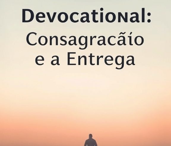 Devocional: Consagração e a Entrega Total