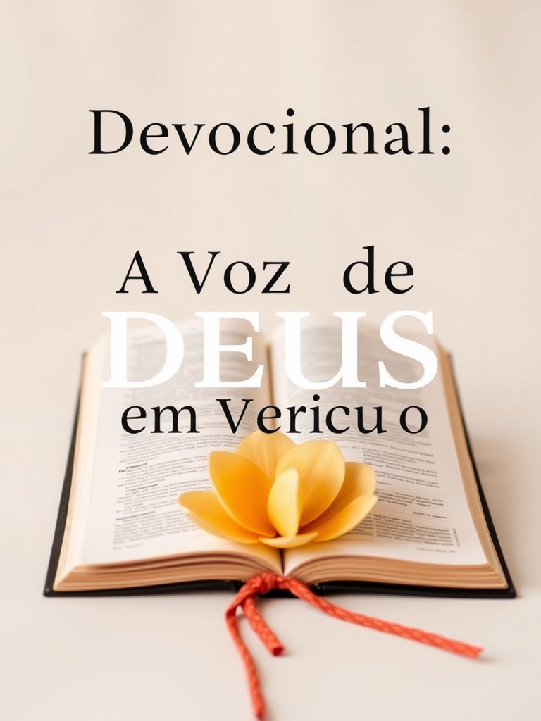 Devocional: A Voz de Deus em Cada Versículo