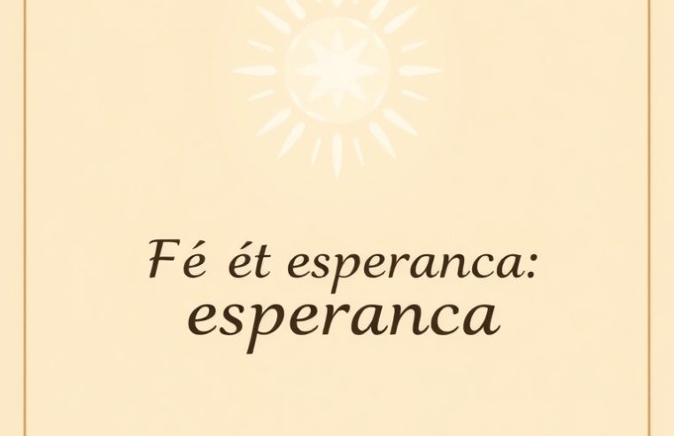 Devocional: Fé e Esperança – A Âncora da Alma