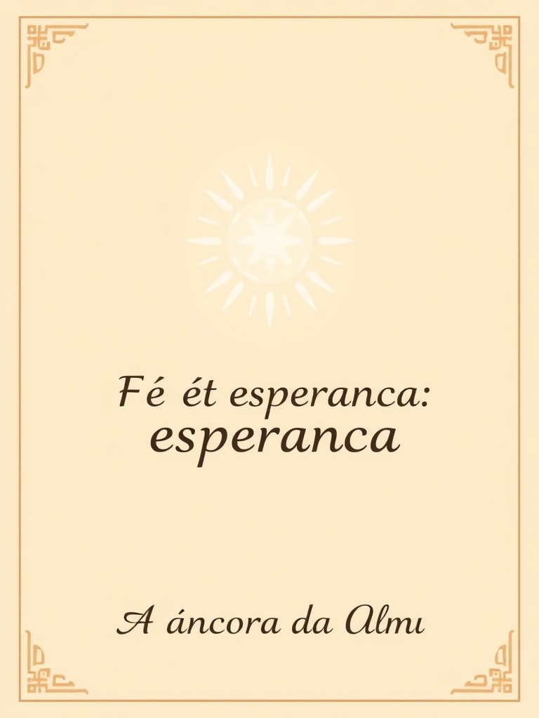 Devocional: Fé e Esperança – A Âncora da Alma