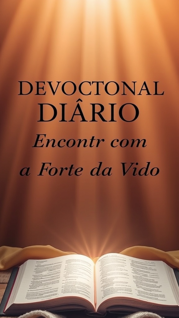 Devocional Diário: Encontro com a Fonte da Vida