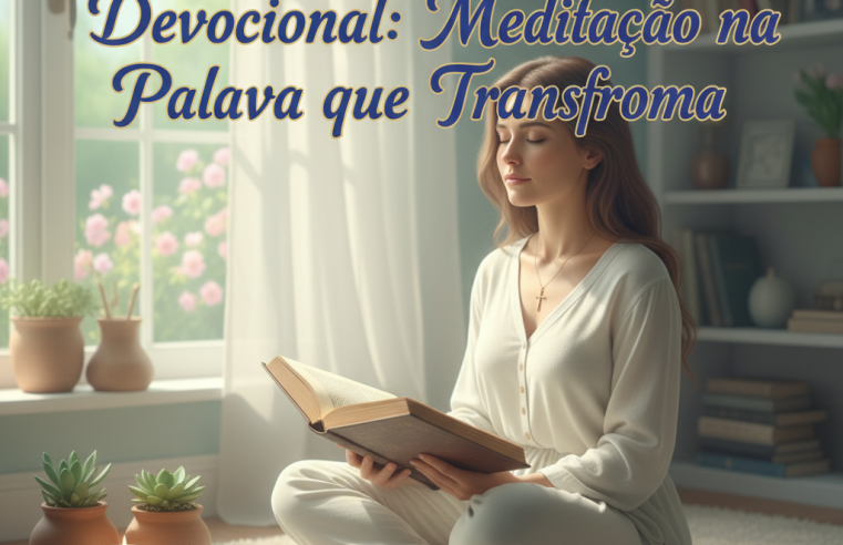Devocional: Meditação na Palavra que Transforma