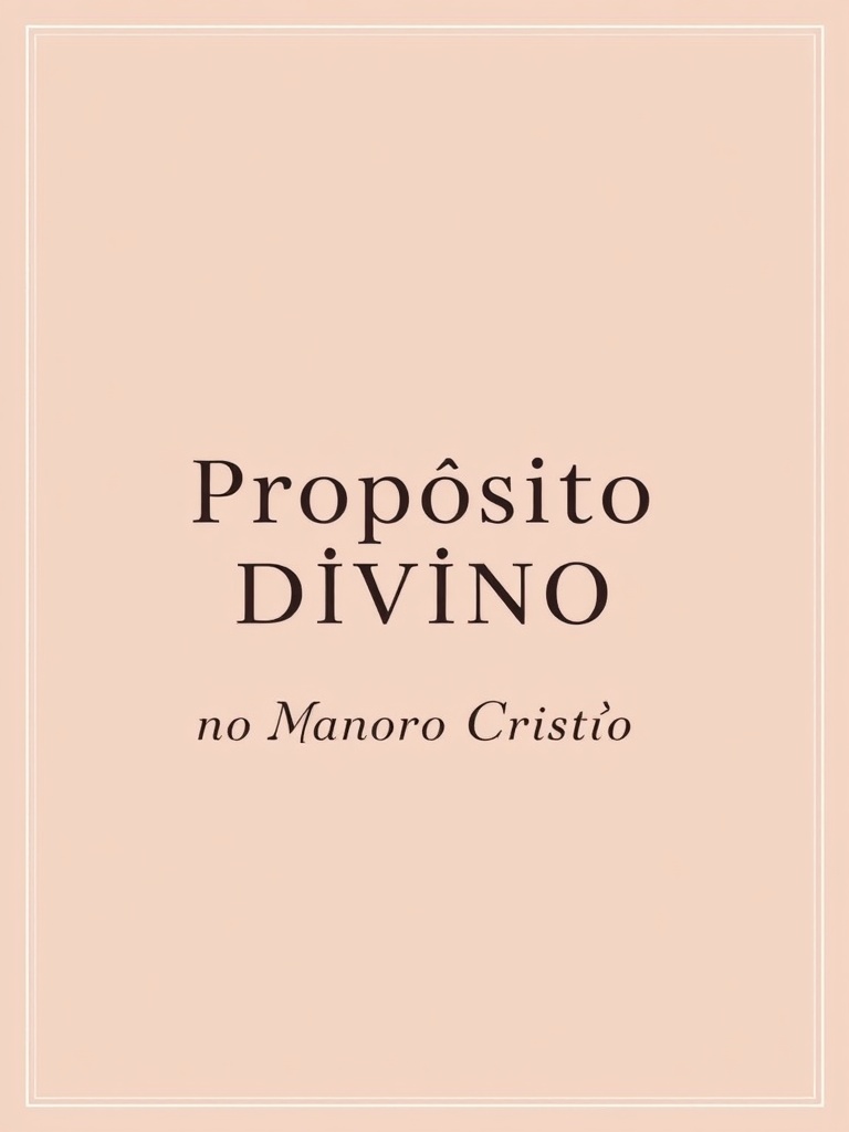Devocional: Propósito Divino no Namoro Cristão