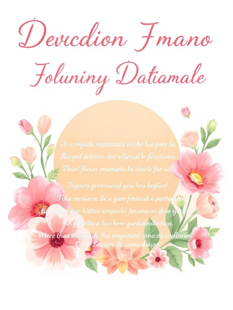 Devocional Feminino: Regando a Alma Diariamente