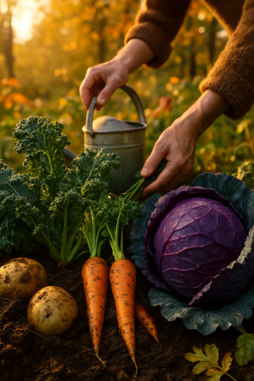 Horta de Outono: Guia Completo para Plantar e Colher em Casa! 🍂