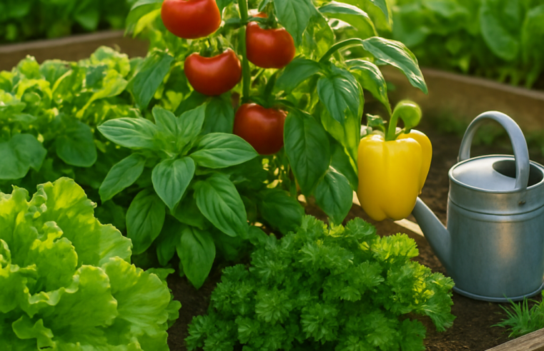 Sua Horta no Jardim: Guia Completo para Iniciantes 🌱🍅