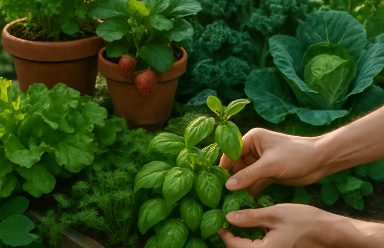 Horta no Jardim: Guia Completo para Cultivar Alimentos Frescos!