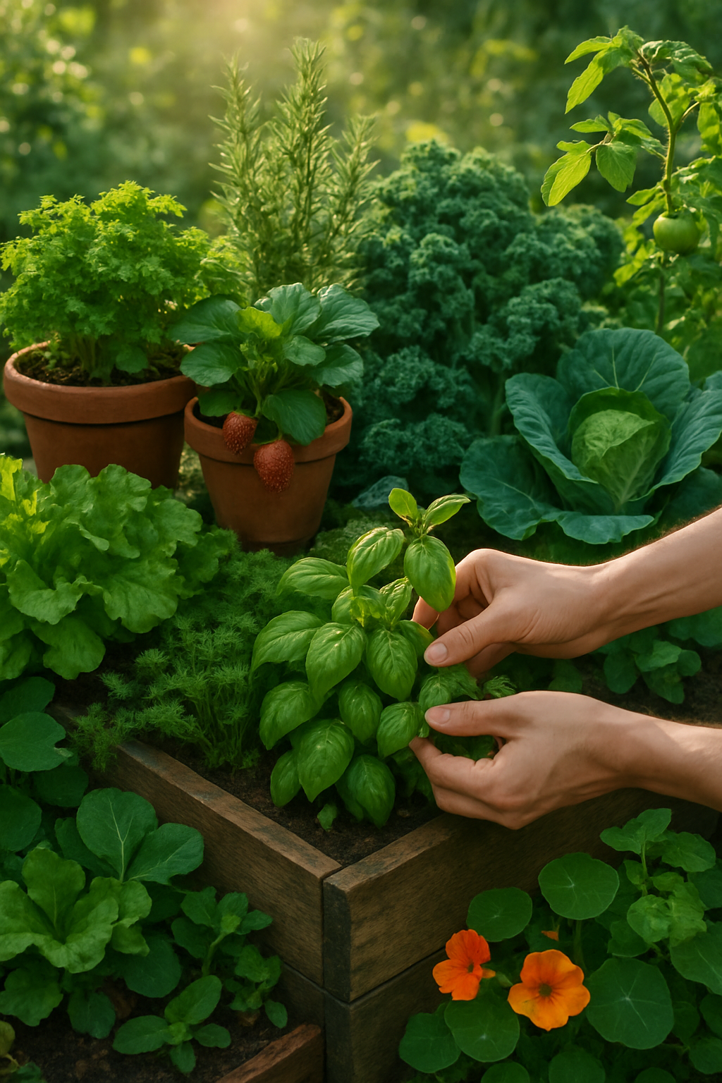 Horta no Jardim: Guia Completo para Cultivar Alimentos Frescos!