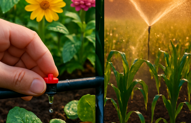 A Arte da Irrigação: Transforme Seu Jardim e Lavoura!
