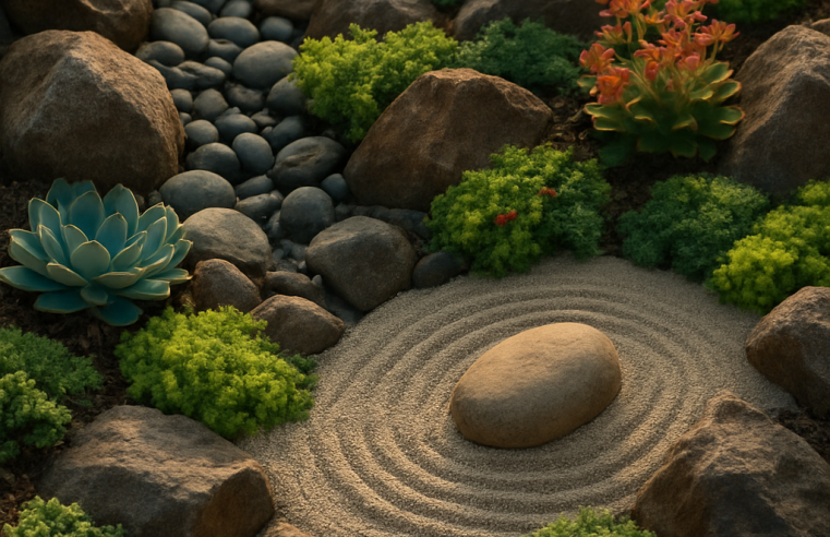 Jardim com Pedras: Crie um Oásis de Beleza Natural e Baixa Manutenção