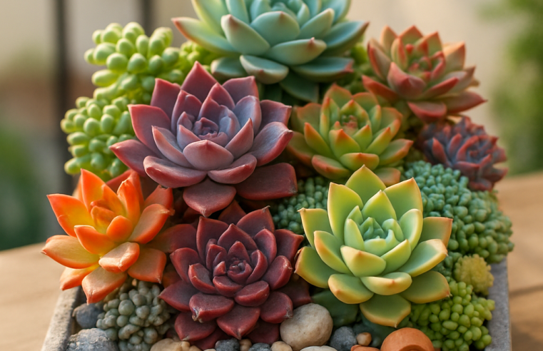 Jardim de Suculentas: Guia Completo para Seu Oásis Verde!