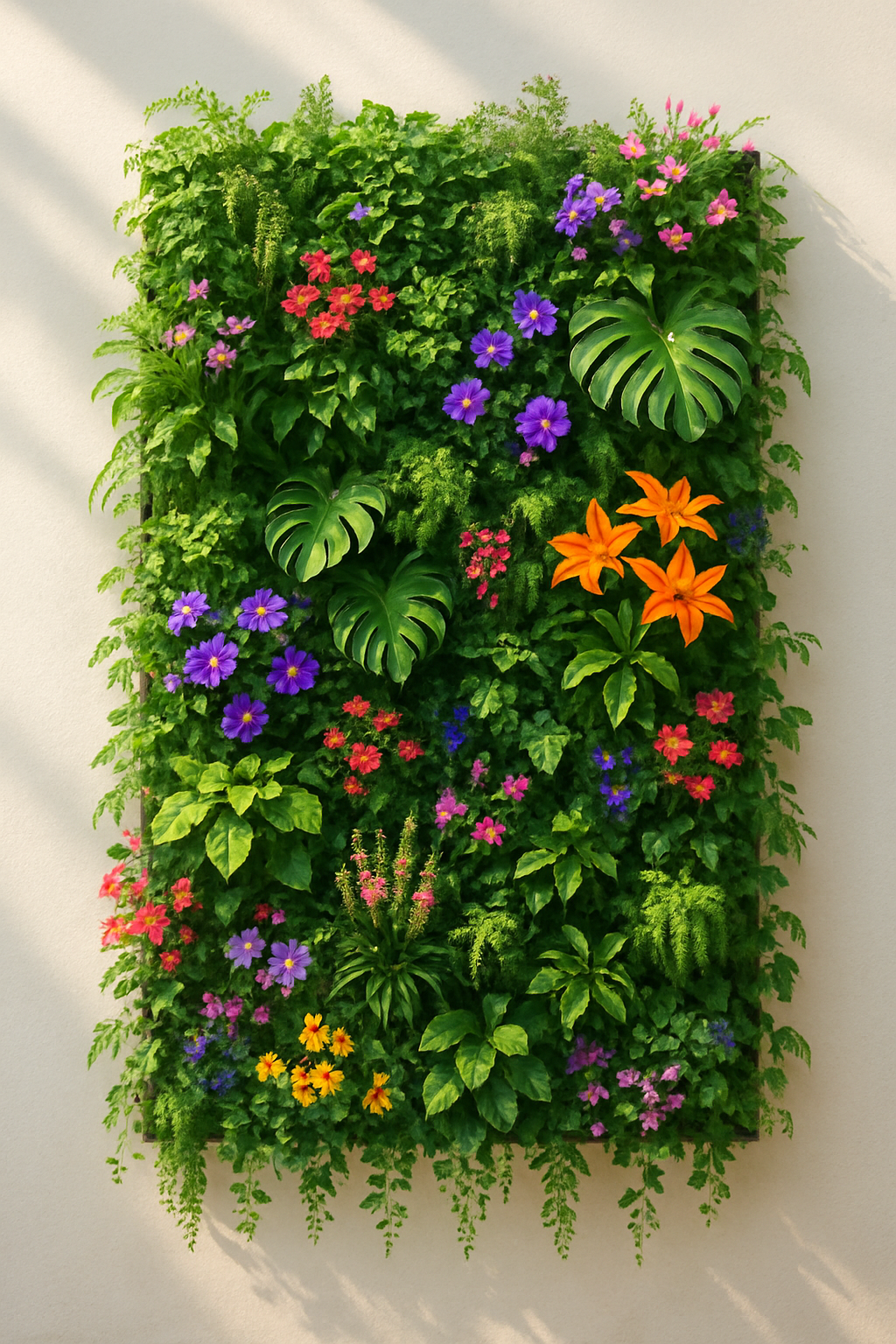 Jardim Suspenso: Crie Seu Paraíso Verde Vertical!