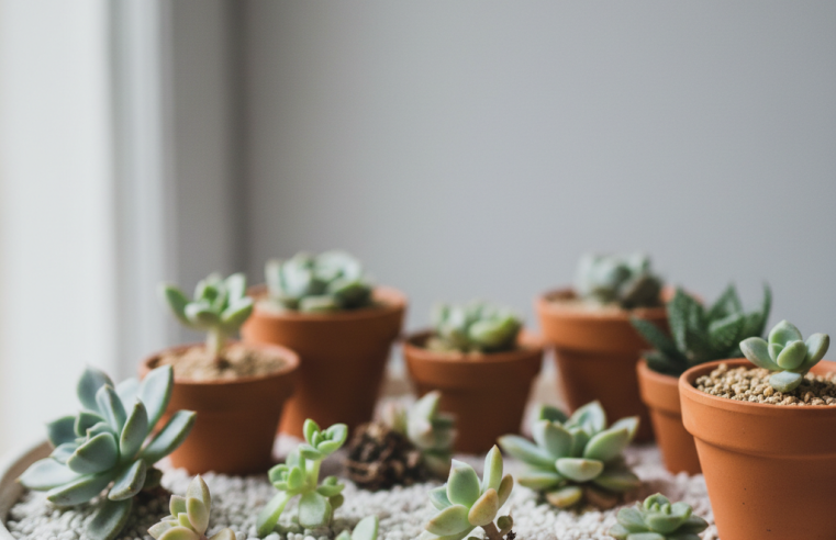 Propagação de Suculentas: Multiplique seu Jardim Fácil