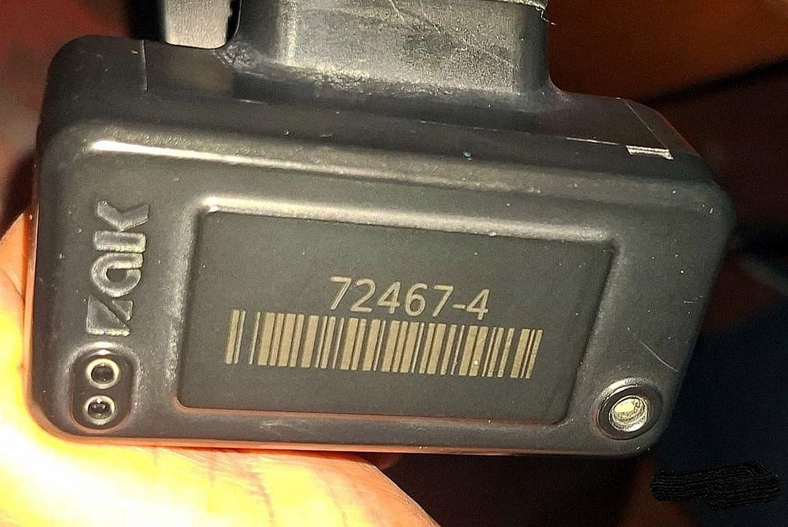 Tornozeleira de Silvinei Vasques encontrada no Paraguai