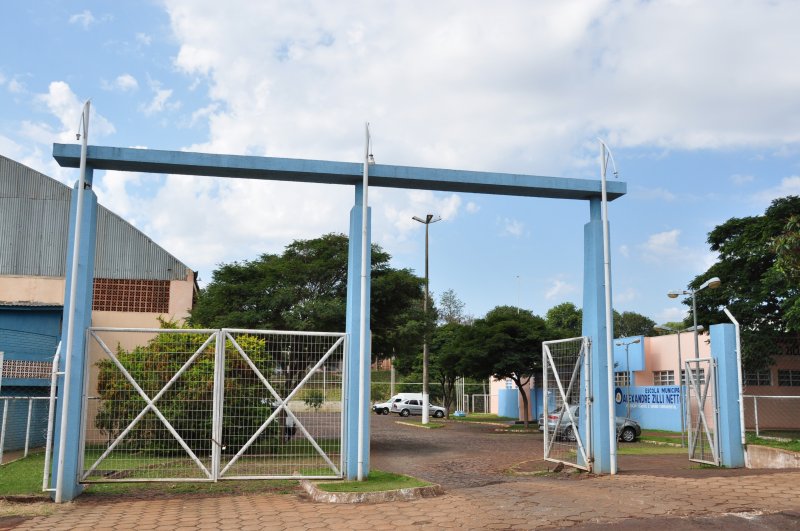 Escola Municipal Alexandre Zilli Netto em Santa Terezinha de Itaipu