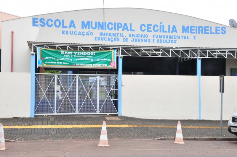 Escola Municipal Cecília Meireles em Santa Terezinha de Itaipu