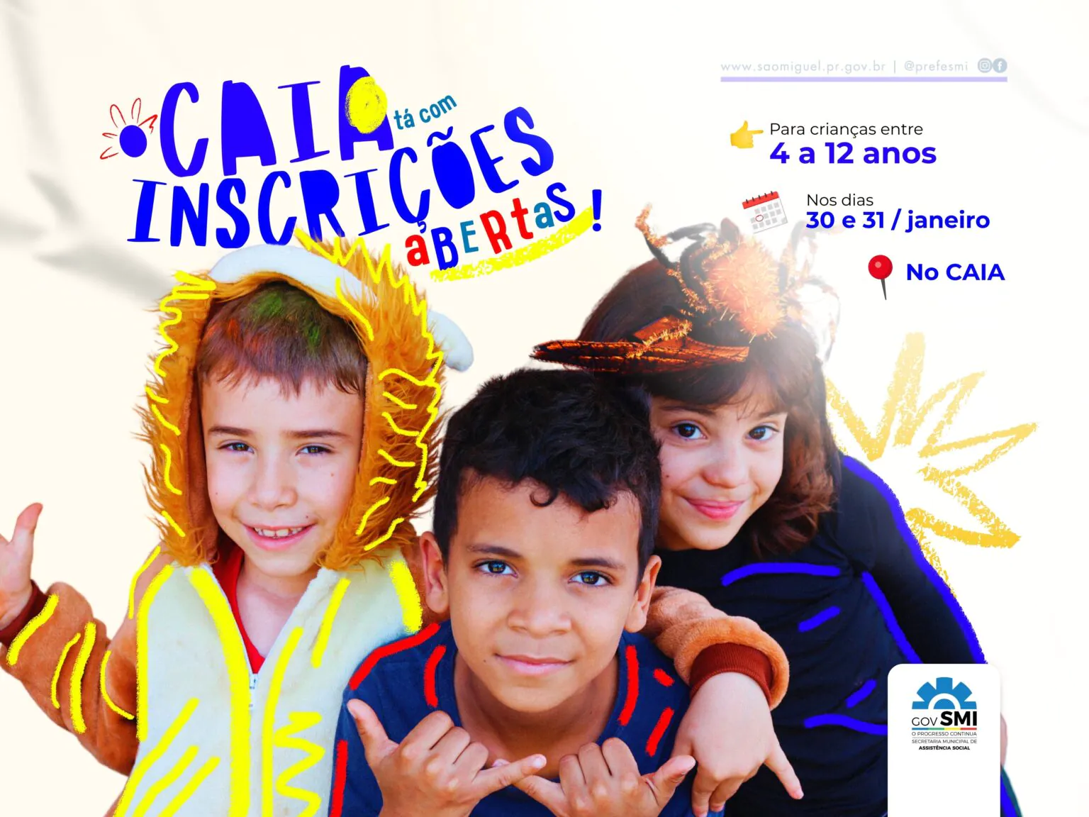 CAIA 2026: Inscrições abertas em São Miguel com vagas limitadas! 🚨