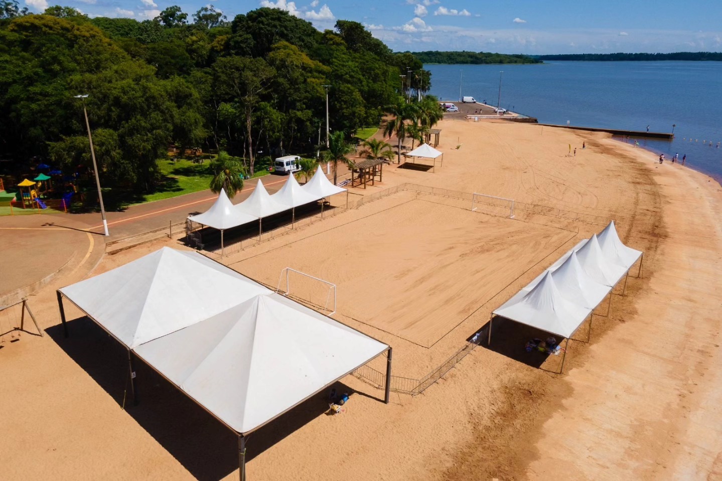 Atividades esportivas do Verão Maior Paraná