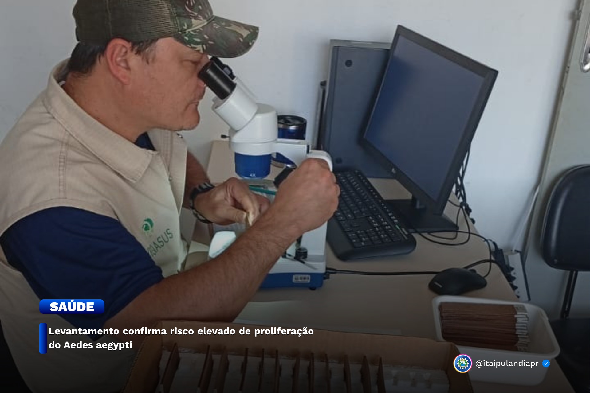 Dengue em Itaipulândia: Monitoramento Alerta para Risco Elevado