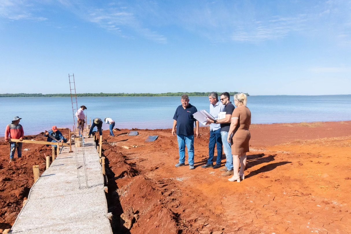 Terminal Turístico Alvorada de Itaipu: Obras Avançam na Prainha