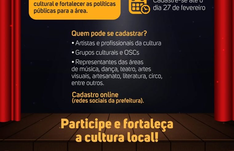 Cadastro Cultural Marechal Cândido Rondon: Inscreva-se Agora!