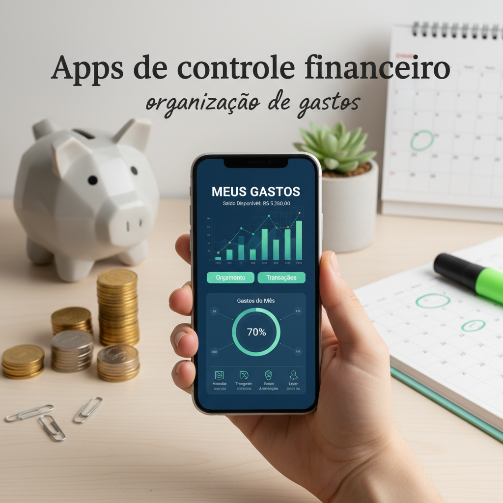 Organize suas Finanças: Os Melhores Apps de Controle Financeiro para Você!