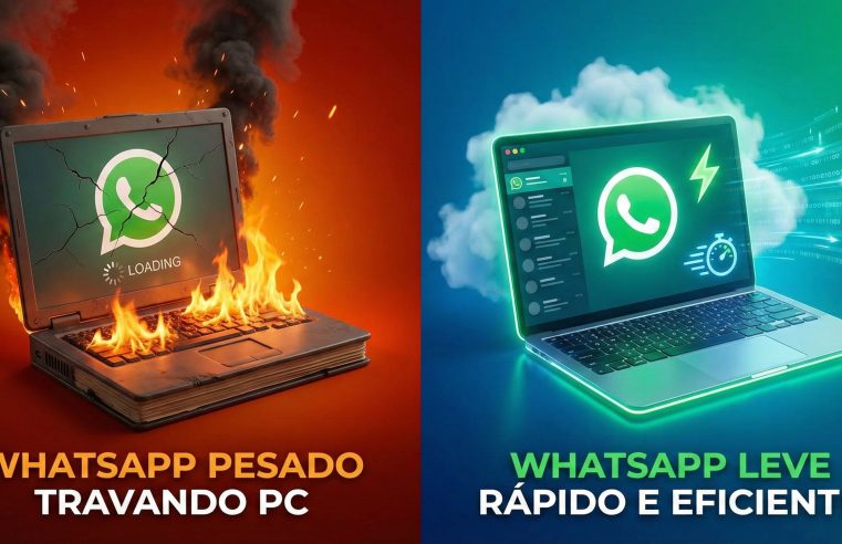 WhatsApp travando PC? Troque pela versão leve agora (Tutorial)