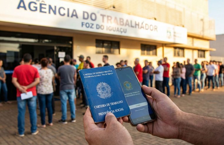 Agência do Trabalhador: 773 Vagas em Foz nesta Sexta (16)
